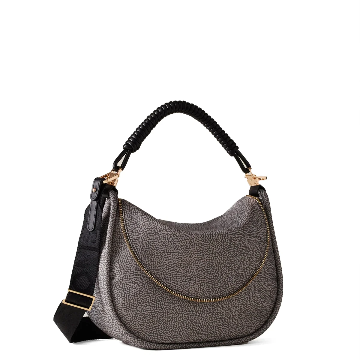 Borbonese hobo shop medium