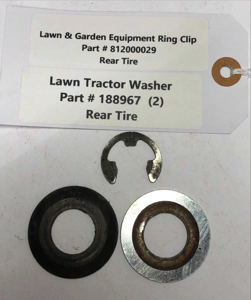 Craftsman T2200 Rear Axle Spacer Washer Clip 812000029 eBay
