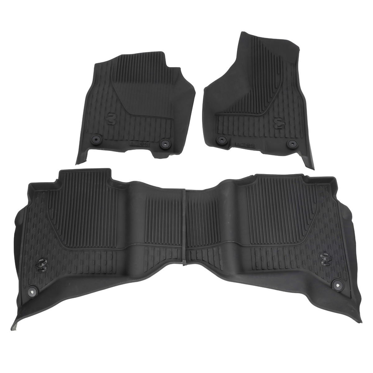 19-25 RAM 2500 3500 CREW CAB W/BUCKET SEATS ALL WEATHER MAT KIT