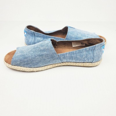 open toe espadrilles flats