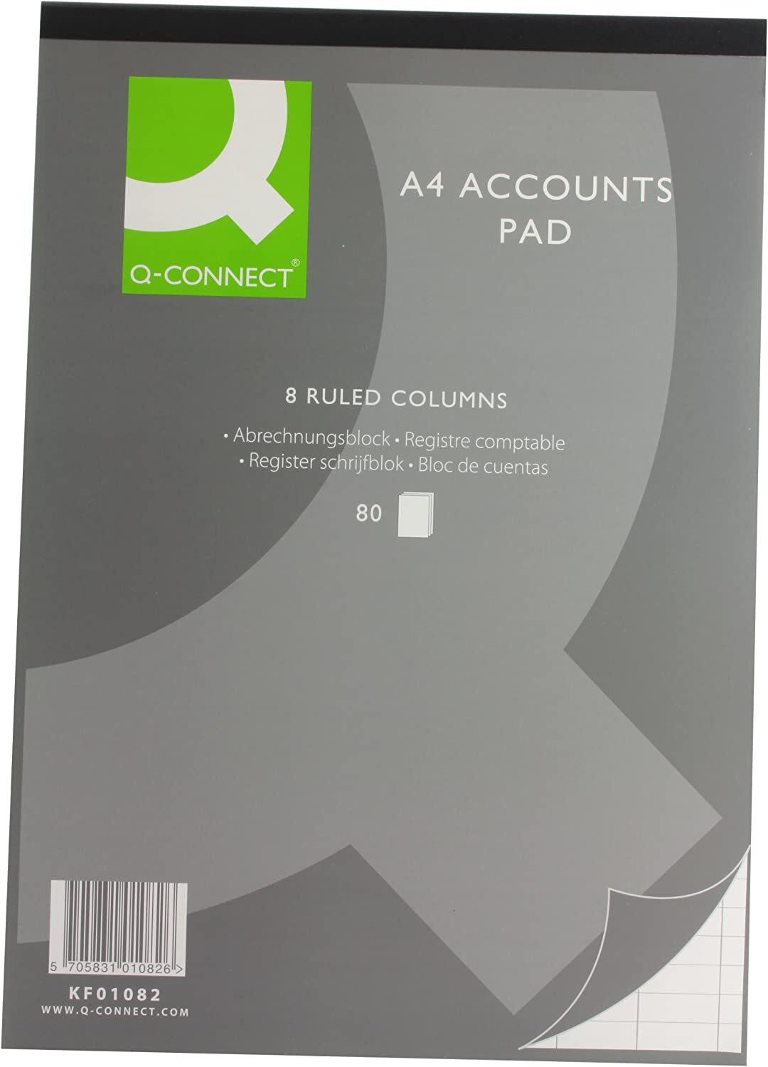 A4 Q-Connect 8-Column Analysis Pad - Image 3