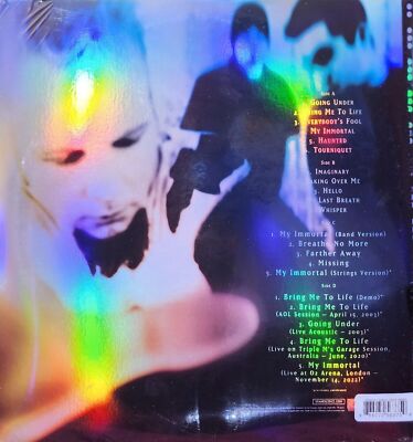 Evanescence Fallen DELUXE 20TH ANNIVERSARY 2 LP COLOR VINYL