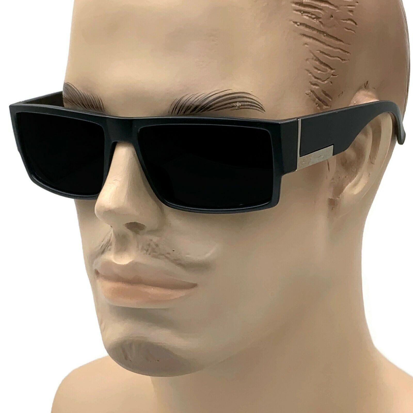 OG Cholo Super Dark Lens Black Sunglasses Gangster Large Square