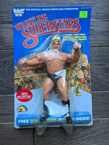 1985 LJN TOYS LTD Greg Valentine WWF Wrestling MOC...