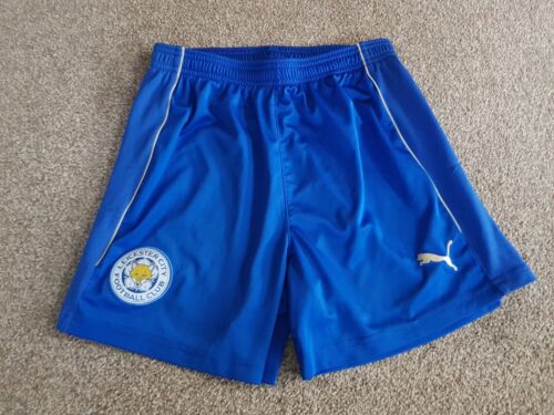 Boys Blue Leicester City Shorts, Age 12. Official Merchandise, Puma - Photo 1/2
