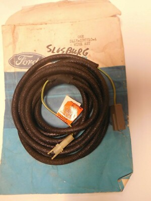 NOS 1974-1979 Lincoln Mark IV V Vanity Mirror Lamp Feed Wire D4LY-17C710-A