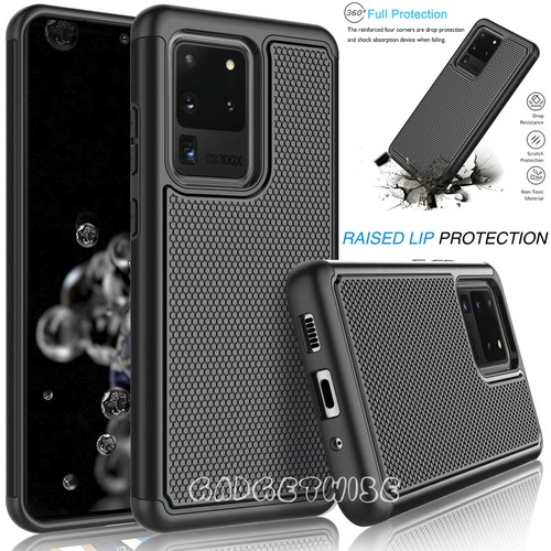 Rugged Armour Silicone Hard Shockproof Case Cover For Samsung Galaxy S20 S10 S9 - Picture 4 of 15
