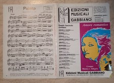 Spartito musicale Edizioni Musicali Gabbiano Imola Gruppo Musica e Allegria