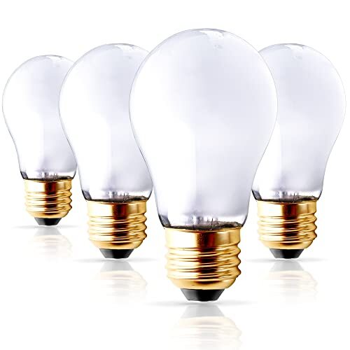 BlueStars 8009 Light Bulb 40-watt E26/27 Replacement Bulbs for Oven, Stove,