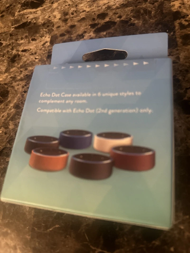Funda Amazon Echo Dot (solo se adapta a Echo Dot 2da generación) tela carbón nueva Foto 3 de 3
