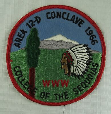 OA California Area 12-D 1966 Conclave Mirimichi Lodge 102 Host [OAX-1459]