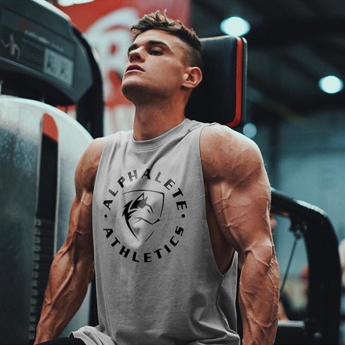 Men Fitness Bodybuilding Cotton Tank Top Vest Sleeveless Shirt Training  Shirt | eBay