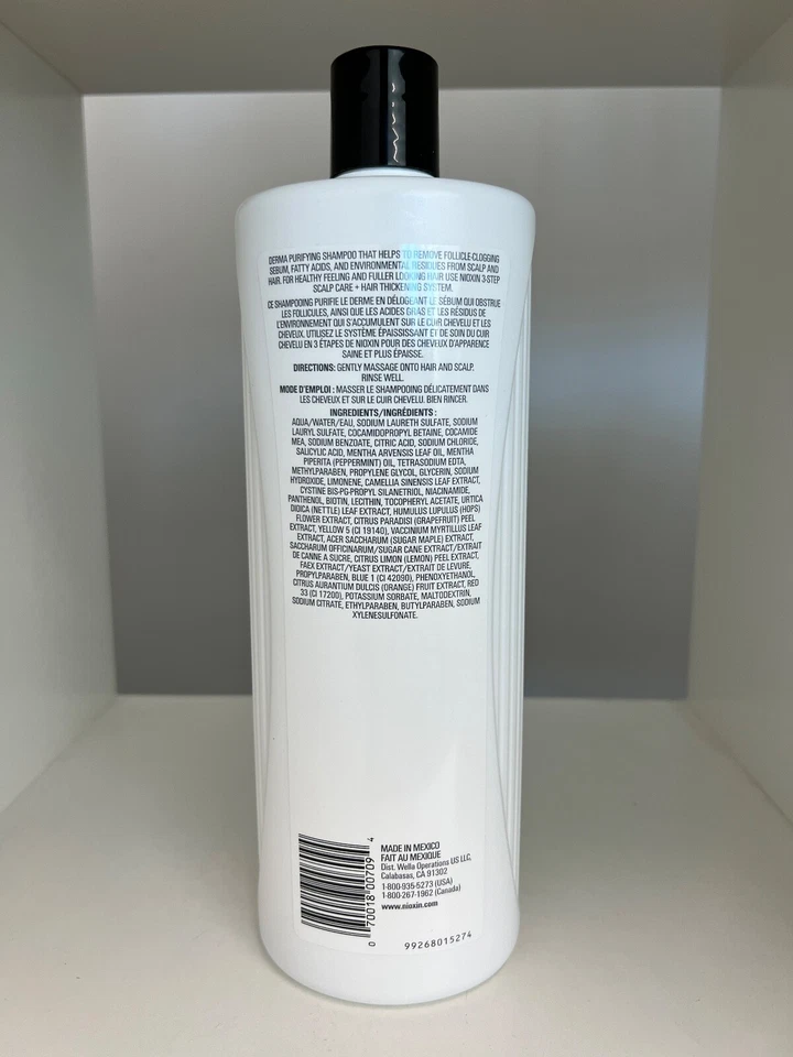 NIOXIN System 2 Hair Thickening Cleanser Shampoo 33.8 oz - Image 2 of 2