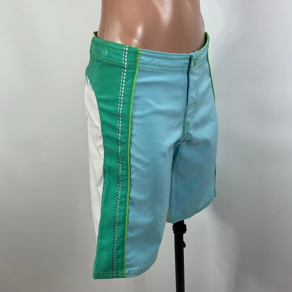 Vintage 90s y2k ROXY Bordshorts Juniors size 0 Crush Surfing Quiksilver - Image 3 of 4