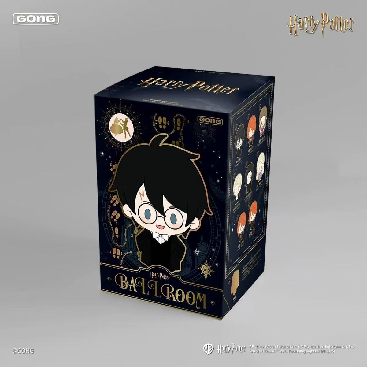 GONG ハリー・ポッター HOGWARTS BALL ROOM Authentic Gong Harry Potter Ball Room Series Plush Keychain Doll