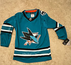 Fanatics Authentic Pro San Jose Sharks Celebrini #71 Teal Hockey Jersey Size 50 — photo 1