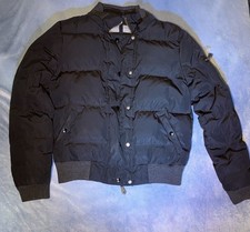 Children s American Eagle Black Puffer Jacket - Down and Feather Filled sz. M