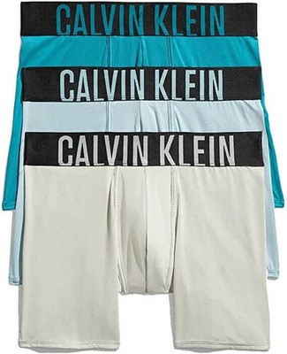 Calvin Klein Men's Intense Power Micro Boxer Briefs 3 Pack Multi Small