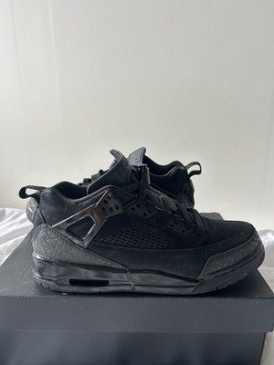 Nike Air Jordan Spizike Low Triple Black Cat Mens / GS Size EU 40 US 7 Box Inc