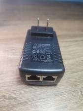 24V 1A Wall Plug POE Injector Ethernet Adapter IP Phone/Camera Power Supply US