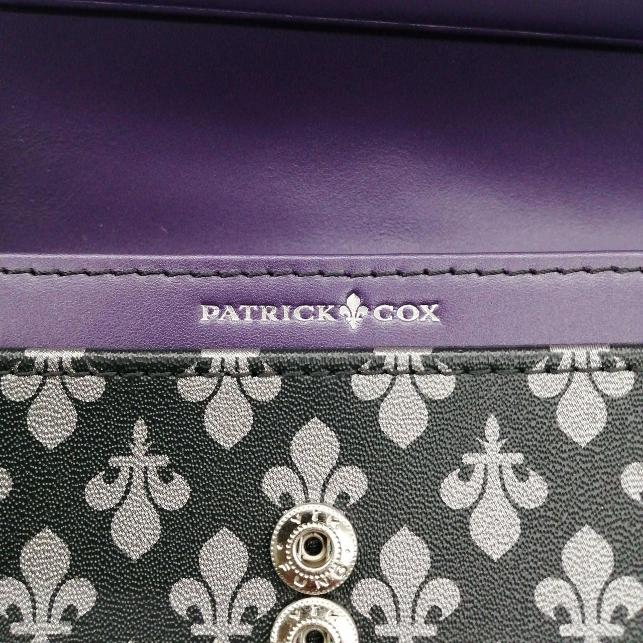 Patrickcox Long Wallet Black Total Pattern Used - image 7