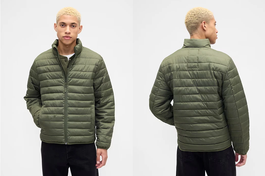 NWT GAP ColdControl Puffer Jacket Quilted Water Resistant Lightweight Size Large
Opens in a new wind