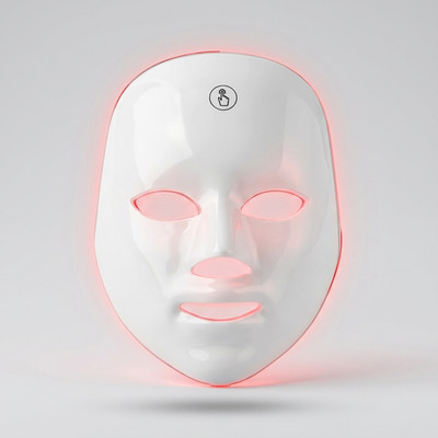 7-Color LED Face Mask Light Therapy Red Blue Anti Acne Wrinkle Skin Care