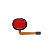 New Home Button with Fingerprint Scanner Red For Samsung A30 (A305) / A40 (A405)