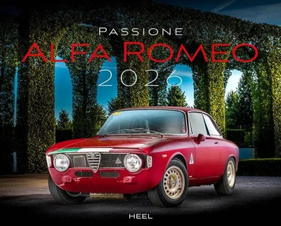 HEEL VERLAG GMBH Passione Alfa Romeo Kalender 2026 Andreas Goinar Kalender 14 S. Deutsch 2026