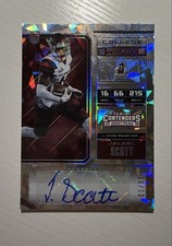 Contenders Draft Picks - College Ticket Jaleel Scott /23 Ssp Rc Cracked Ice