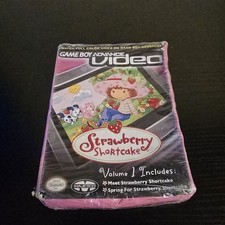 Strawberry Shortcake Volume 1 Video (Game Boy Advance GBA) NEW Sealed