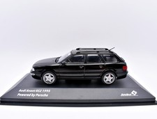 Modellino Auto Scala 1:43 audi avant RS2 black solido modellismo statico diecast
