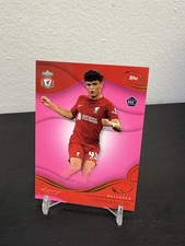 2023 Topps Liverpool Lineage Stefan Bajcetic Pink /80 RC
