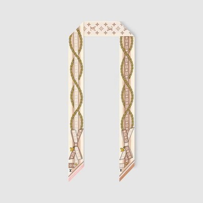 Louis Vuitton Schal LV Schleife BB Bandana Monogram M96173 141886841