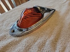 Vintage Kd 517 Cab Marker Light Clearance Amber Glass Truck - Rat Rod Custom