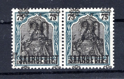 #ad Saar 50 Pressure On Shifted MNH Mint DA7436 AU $7.90