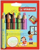 10 Stabilo Multitalentstift Woody 3 In 1 Duo, 10Er Kartonetui