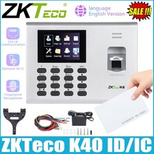 ZKTeco K40 ID IC TCP/IP Biometrico Impronte Digitali Orologio Controllo Accesso Terminale