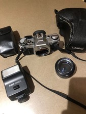 Canon AE-1 Program 35mm SLR Film Camera with 50mm Lens Kit