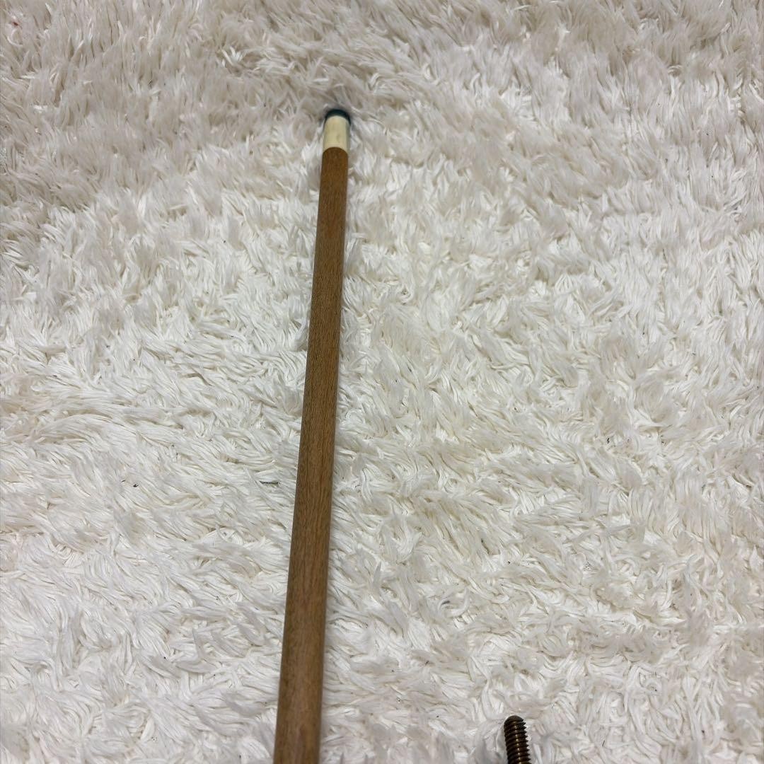 モ*プ様 オールドHUEBLER MADE IN USA Rare Huebler cue, USA-made, 3-piece billiard cue, linen-wrapped