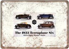 1933 Essex Terraplane Vintage Automobile Ad Retro Look Metal Sign Am9085