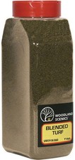 Woodland Scenics Model Railroad Landscape Blended Turf Shaker Earth Blend