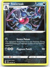 Fusion Strike Toxicroak 166/264 NM Pokemon rara carta Tcg
