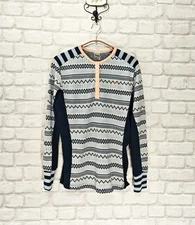 Kari Traa 100% Merino wool Thermo Base Layer Hiking Top Size L