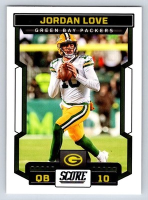 2023 Score 90 Jordan Love Green Bay Packers