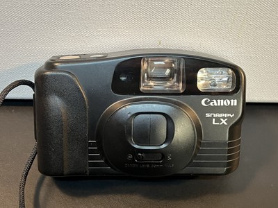 Canon Snappy LX II 35mm AF Point & Shoot Film Camera Clean Works
