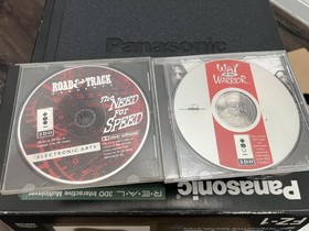 Panasonic FZ-1  R.E.A.L. 3DO CIB with Controller, S-Video Cable, and Games