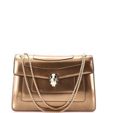 Bvlgari Serpenti Forever Shoulder Bag Patent Medium