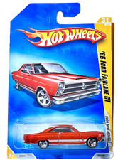 Hot Wheels 2009 New Models 031 66 Ford Fairlane Gt Red Copper N4034 Hot Wheels 2009 New Models 031 66 Ford Fairlane Gt Red Copper N4034