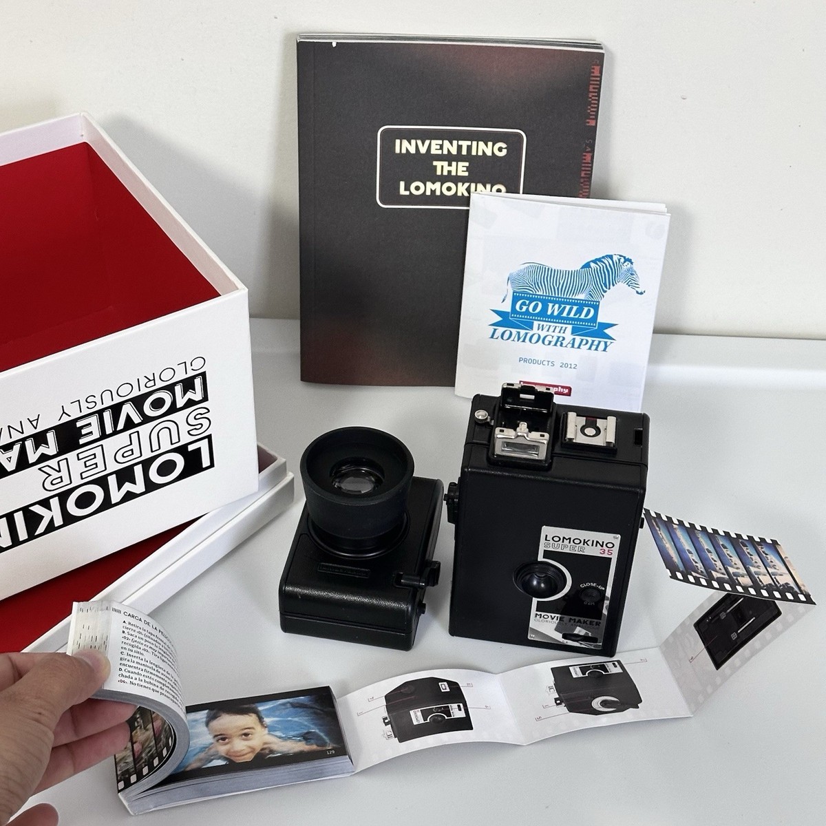 LOMOGRAPHY Lomokino Super 35 Movie Maker & Scope Viewer Set